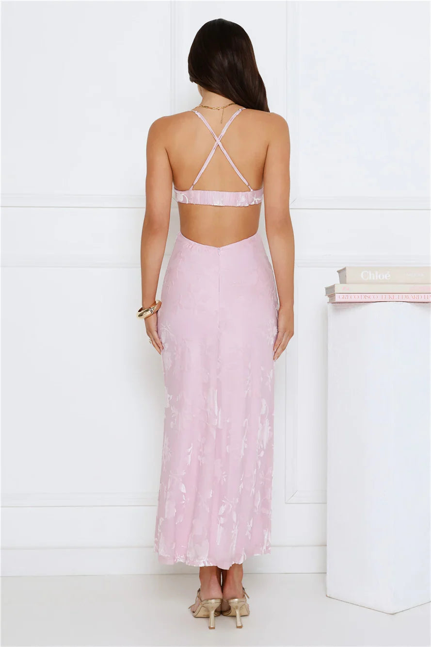 Twirl Into Fun Maxi Dress Lilac